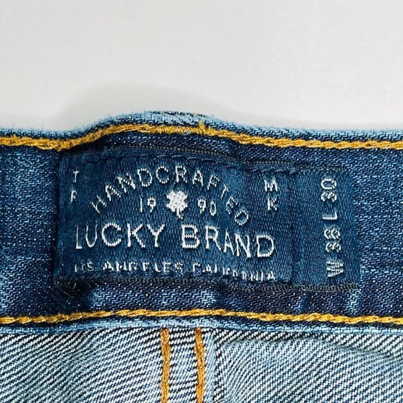 Lucky Brand Men's 101 Relaxed Straight Jeans Size 38 Straight Leg blue - Picture 3 of 10